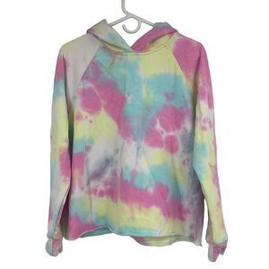 Dance & Marvel Sweatshirt Hoodie Tie Dye Large Women 2587 Vici GUC Pullover